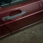 ausgeblichener Türgriff